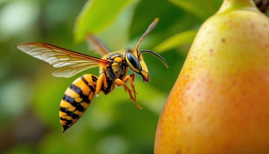 Asiatische Hornisse: Dieser Obstbaum zieht sie am stärksten an