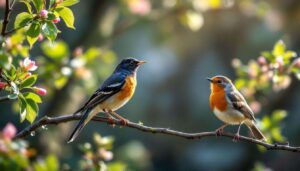 Warnung an alle, die im März Amseln und Rotkehlchen im Garten haben
