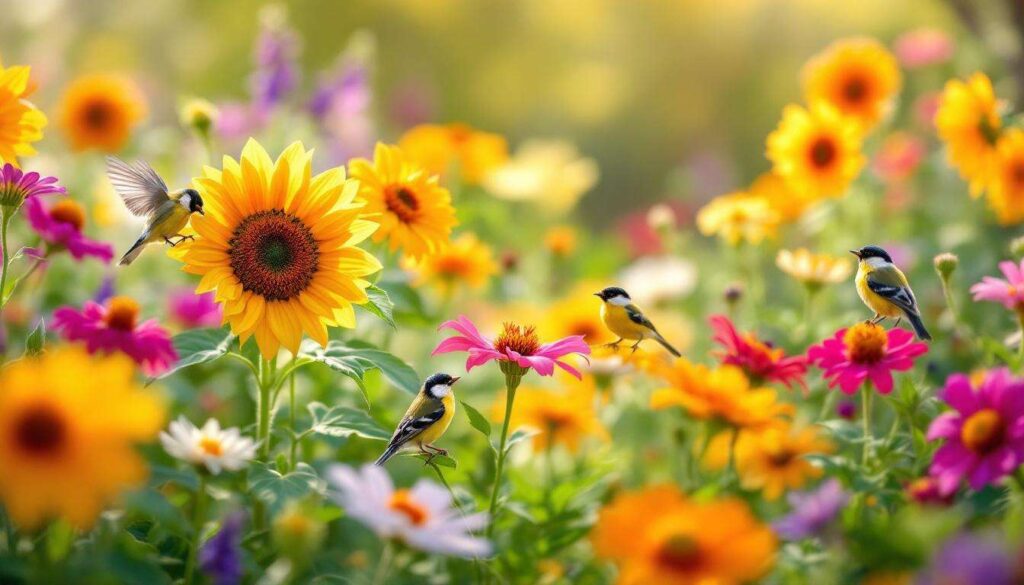 Diese Blumen jetzt säen – sie locken Vögel in Ihren Garten, aber kaum jemand denkt daran