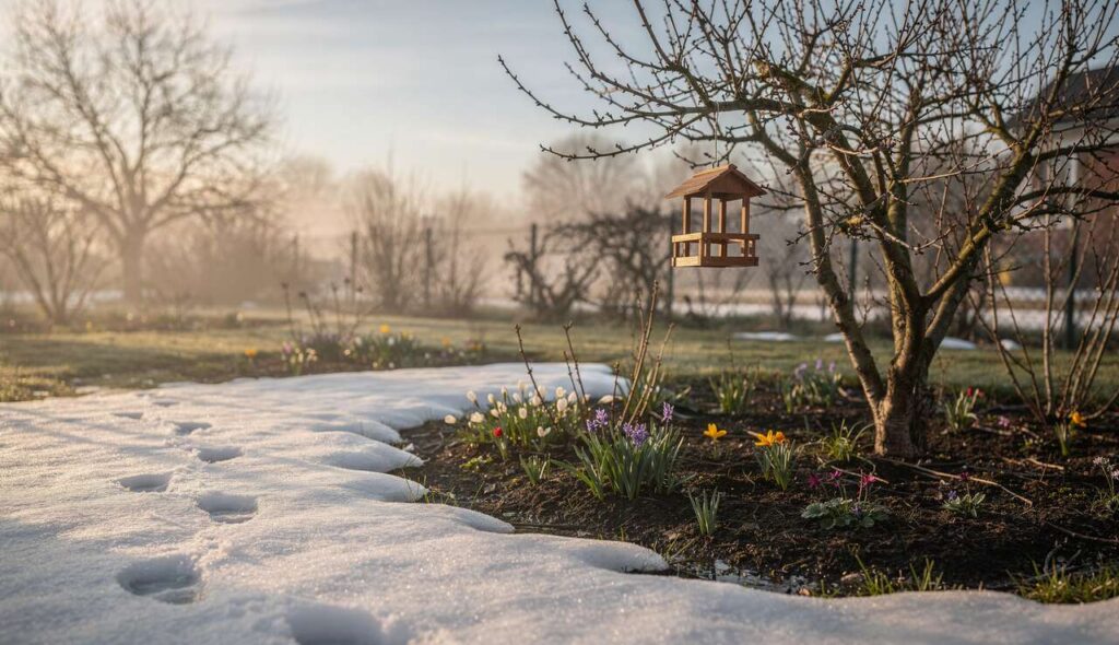 Jedes Jahr vertreibt diese Gewohnheit am Winterende Dutzende Vögel aus Ihrem Garten