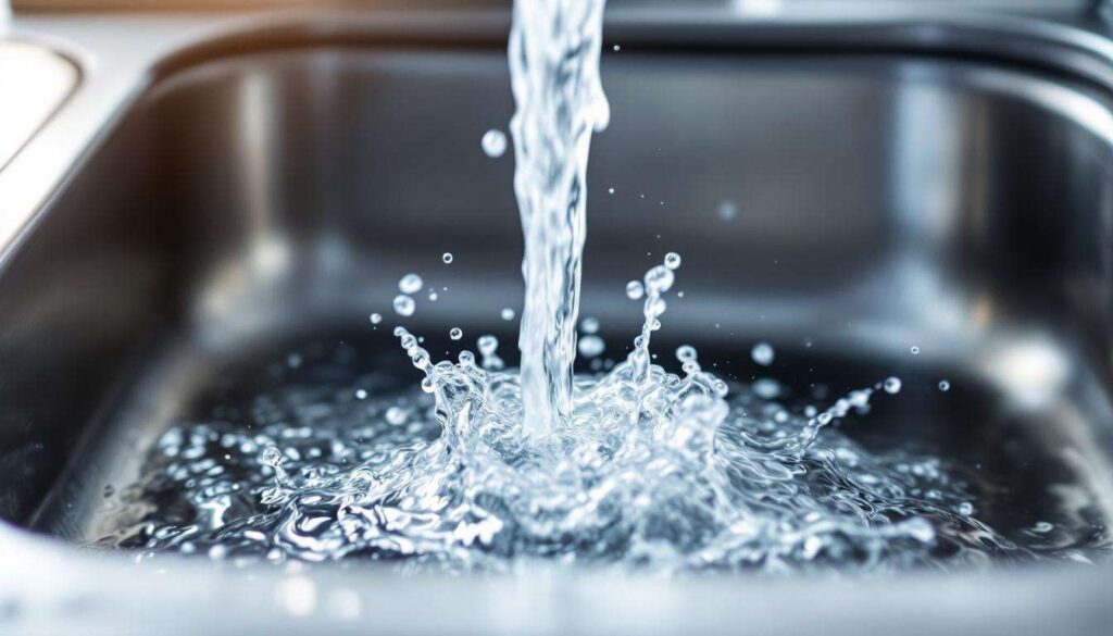 Verstopfter Abfluss: Warum heißes Wasser mit Spülmittel oft besser wirkt als Chemie